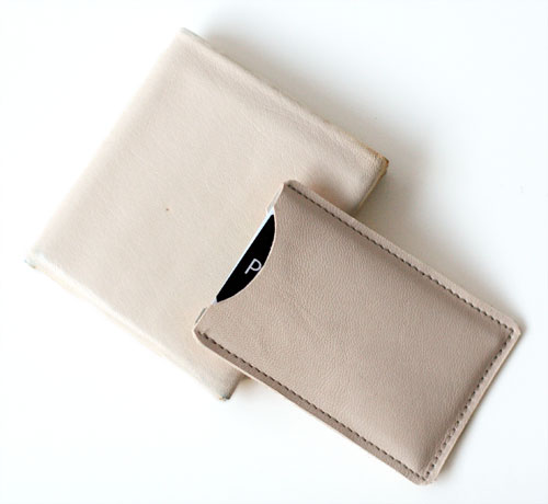 Wallet and card case