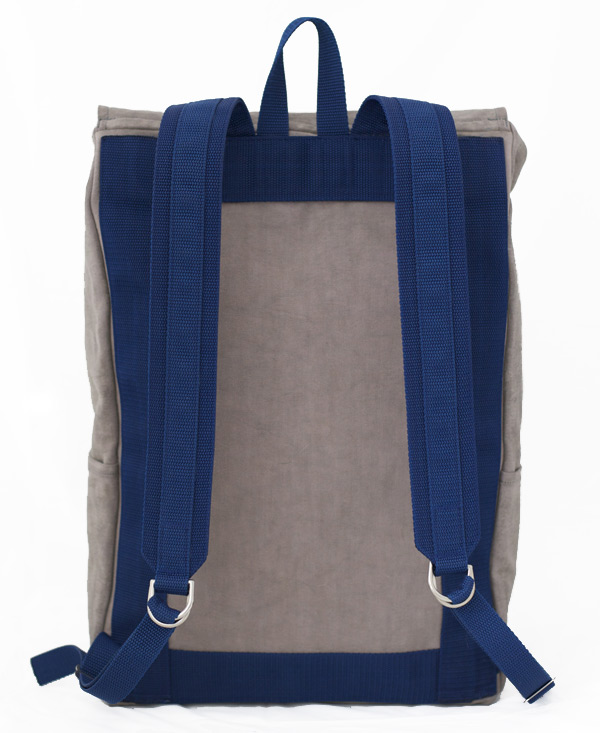 Waxed Canvas backpack, back